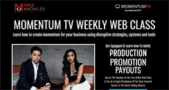 Desktop Screenshot of maxknowles.com