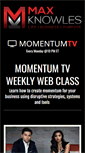 Mobile Screenshot of maxknowles.com